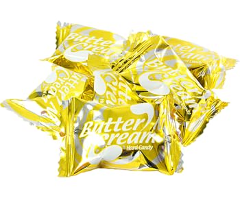 Bayside Candy - Butter Toffee Candy - Butter 'n' Cream Butter Toffee Hard Candy (10LB)