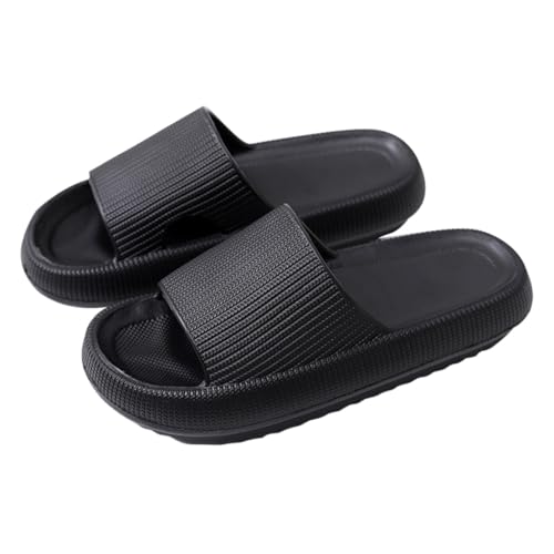 Healeved Zapatillas Unisex de Baño con Gruesa Cómodas y Transpirables para Spa Ducha y Dormitorio Diseño Casual y Color Sólido para Hombre y Mujer Duraderas y