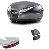 Sh48luzres2 - Maleta baul Trasero Moto + Respaldo + luz de Freno Regalo sh48