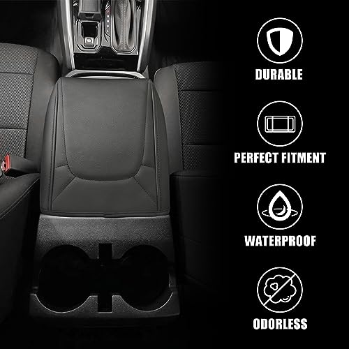 Muslogy Armrest Cover for 2023+ Colorado Canyon, Regular Thick, Black Trim by Muslogy - Used condition - Image 3