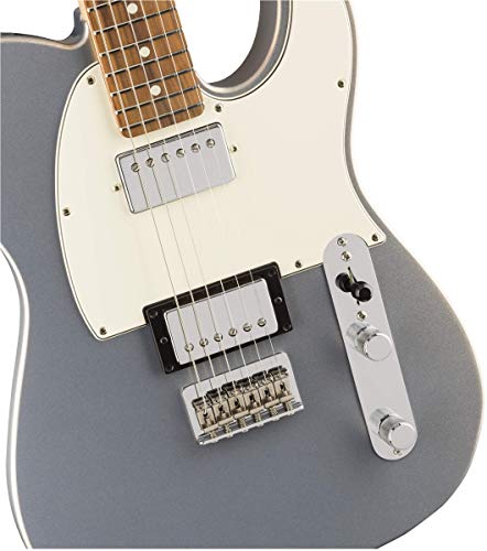Player Telecaster HH – Touche Pau Ferro – Silver – Guitare electrique - Les Beatles, Paul McCartney, John Lennon, RIngo Starr, George Harrison Player Telecaster HH - Touche Pau Ferro - Silver - Guitare electrique – Image 4