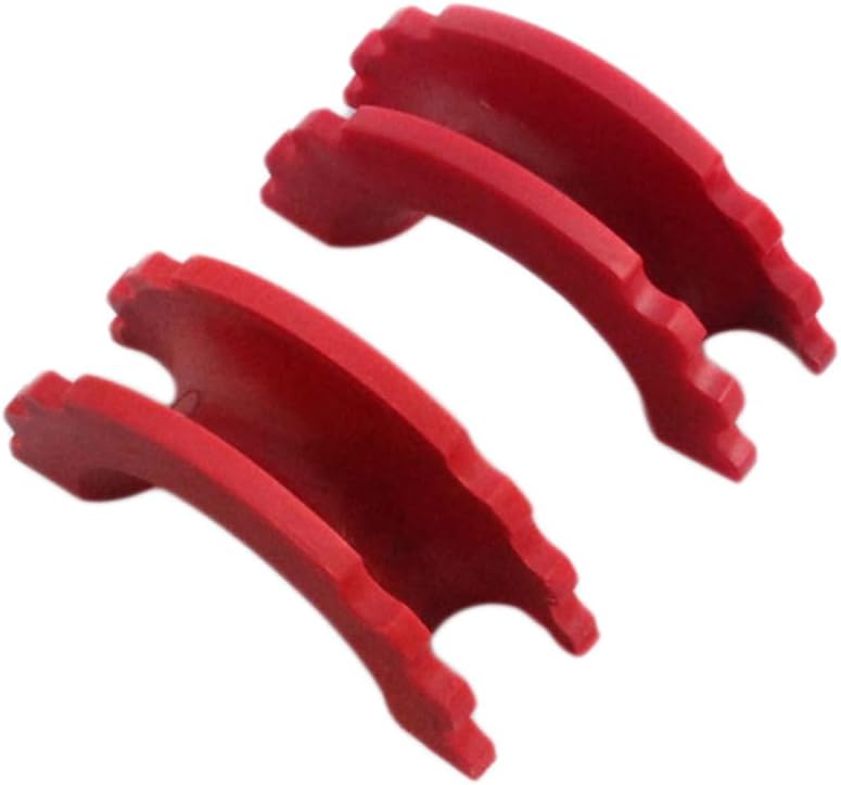 Metal D-Ring Isolator Shackle Covers 3/4 Inch Bow Shackle Protectors Protective Cover Set for Off-Road Vehicles