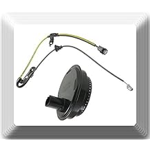 ABS Wheel Speed Sensor with Wire Harness Connector- Rear Left Compatible with OEM#89544-48010/89516-33020 Toyota Avalon 2005-2010 Toyota Camry 2002-2006 Toyota Solara 2002-2008