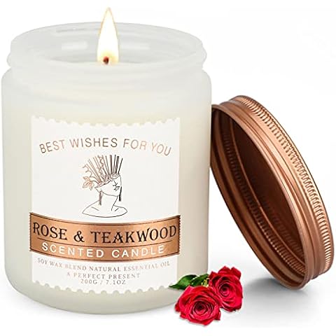 Velas Perfumadas de Regalo, Cera de Soja Natural Cover