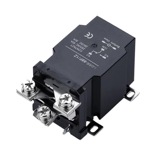 Relais 68F 80A 12V 24V commutateur de puissance 1NO1NC AC220V 60A