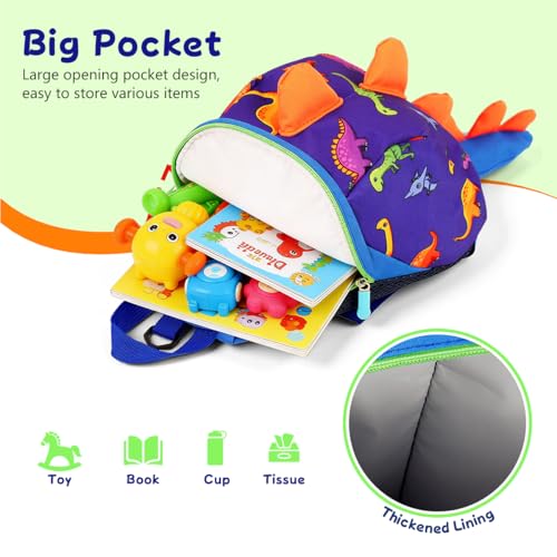 Image of PALAY Toddler Backpack for Kids Mini Bag 2-6 Years Old Cartoon Breathable Comfortable Preschool Daypack for School Travel