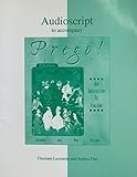 Audioscript To Accompany Prego! An Invitation to Italian