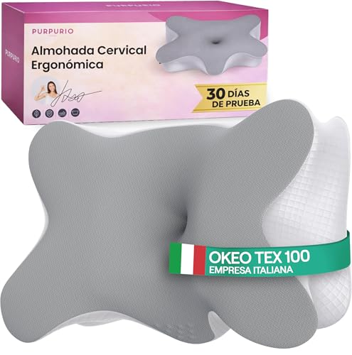 Purpurio Línea Vertebral    Almohada Cervicales