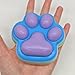 Handmade Giant Rainbow Cat Paw Squishy Toy - Tabas Silicone Ultra-Soft Sticky Stress Relief Fidget Sensory Toy, Fun and Cute Plaything Perfect Squeeze Toy for Birthday Gift (Medium)