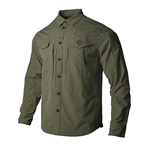 emersongear Blue Label PaiJiZhe Tac Field Shirt,Camp Shirts Mens Long Sleeve Durable Outdoor Apparel2