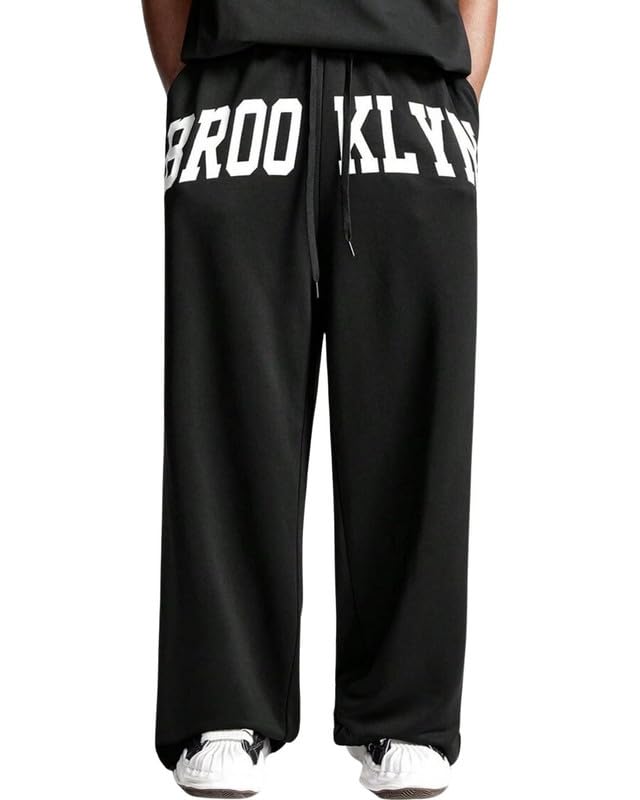 cloth n code Stylish Black Oversize Fit Solid Men's Track Pant | Comfortable Lounge Pants for Men | Blended Cotton Casual Joggers Waist 28-34 Inch | BTT163_BLK-picture-16