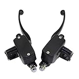 Le levier d'embrayage et la poignée de frein de la moto permettent un démarrage, un fonctionnement et un passage des vitesses fluides.