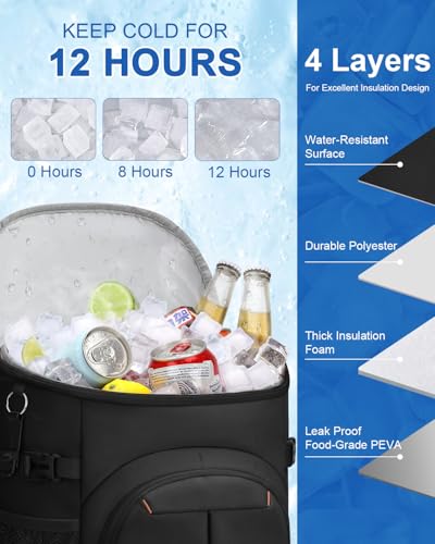 Pritent 30 Cans Cooler Backpack