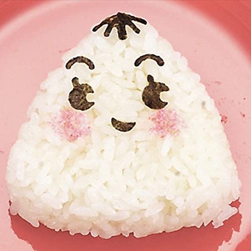 Mojyetli Diy Sushi Tool - 3Pcs Smile Face Laver Seaweed Nori Punch Series #TOP4