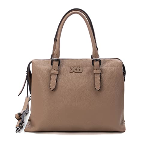 XTI 184061, Bolso de Hombro para Mujer, Taupe, One...