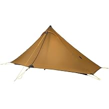 3F UL Gear LANSHAN 1PRO SilPoly Ultralight Tent for 1 Person, Waterproof Single Layer Tent for Outdoor Camping Climbing Backpacking Hiking