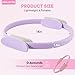 MBWJWTXQ Pilates Ring (Purple)