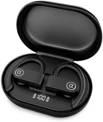 Fone de Ouvido Bluetooth 5.4, IPX5 Resistente a Respingos D'água,...