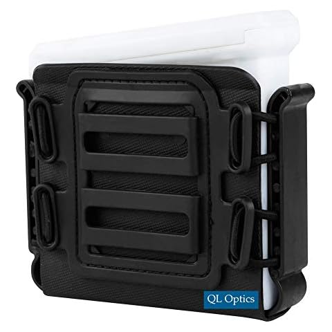 JINJULI Tactical Sniper Magazine Holders Pouches for ASW338 L96A1 M82A1 Magazine (#1 Black) Cover