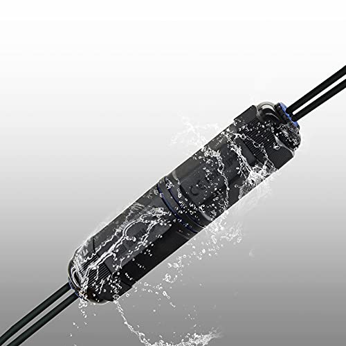 Fastcabling Fiber Optic Cable Coupler/Connector, Lc To Lc, Singlemode, Duplex, Ip68 Waterproof, Outdoor Use, Fiber Optic Cable Extension #TOP4