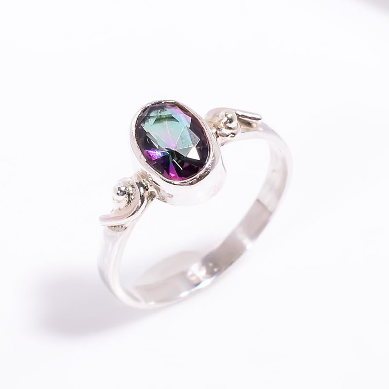 Bague en quartz mystique, le cadeau de fiançailles délicat et naturel