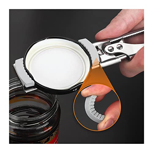 Master Opener Adjustable Jar And Bottle Opener, Adjustable Multifunctional Stainless Steel Can Opener Jar Lid Gripper, Manual Jar Bottle Opener Kitchen Accessories (1Pcs) #TOP4