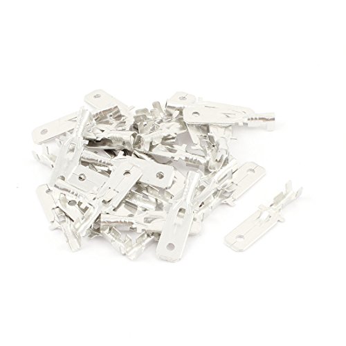 Terminal macho de pala 6.3mm metal pack 30 pcs miniatura 1