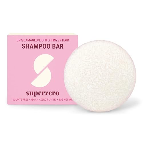superzero Mini juego de barra de champú nutritiva 2 barras de champú para cabello normal 2 barras de champú para cabello seco y 2 barras de cabello