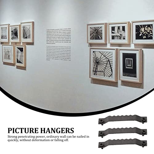 Image of SEWACC 100pcs Serrated Picture Frame Hangers Hanging Hardware for Pictures for Easy to Install