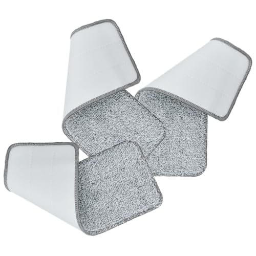 AUTSUPPL 3 piezas Recambios para Mopa Almohadillas Microfibra Lavables para Duro y Accesorios Reemplazo para Trapeador Fácil Instalación Uso y Oficina