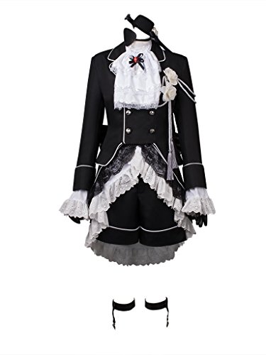 Cosfun Anime Ciel Phantomhive Victoria Cosplay Costume Women Halloween Costumes mp003378
