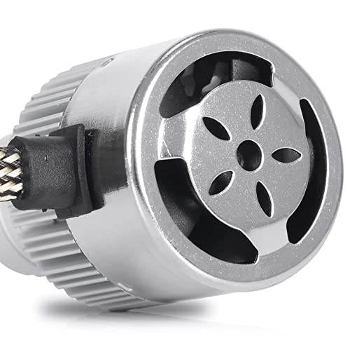 Lâmpada Led Par Super Farol H16 Luz Branco Frio 6000k Efeito Xênon 7600 Lm Cooler Carro Automotivo