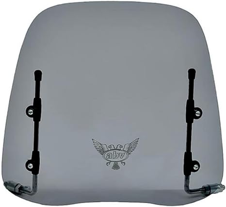 Motorrad Windschutzscheibe Transparent - Verstellbarer Windabweiser Für Roller & Motorrad