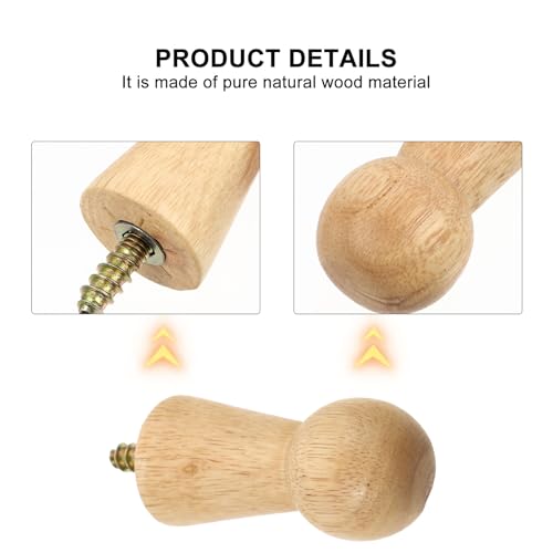 Crochets muraux en bois pour optimiser le rangement de la maison - 3