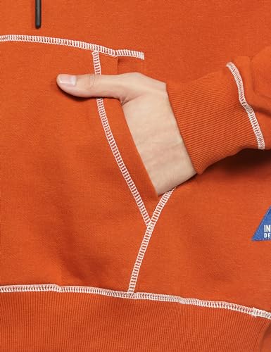 Image of Amazon Brand - INKAST Men Cotton Rich Heavy Weight Hooded Sweatshirt (Oversized)
