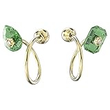 Mutig und zugleich raffiniert, bilden diese markanten Ohrringe eine Hommage an das industrielle Vermächtnis von Swarovski