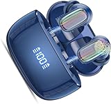 Conyat AI Auriculares Traductor de Idiomas, Auriculares traductores en Tiempo Real En 164 Idiomas con App y ENC Mic, Azul Rey