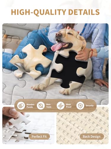 TPODIO Rompecabezas Personalizado de Madera con Foto, 120 Piezas, Horizontal miniatura 4