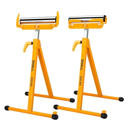 Shall Heavy Duty Roller Stand - 2-Pack