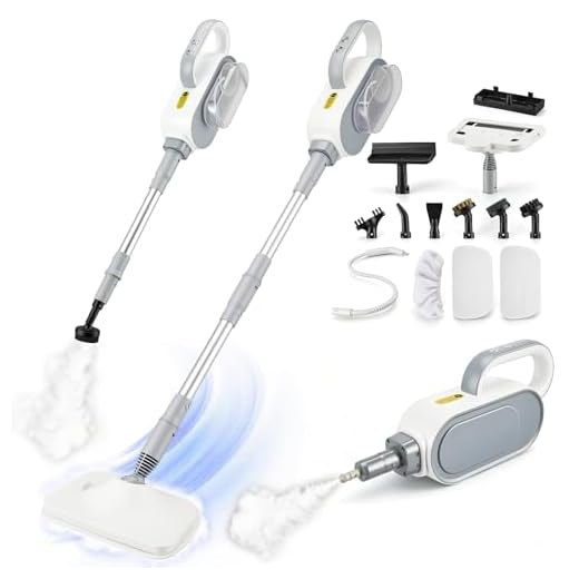 1500W 2-in-1 Steam Mop and Steamer