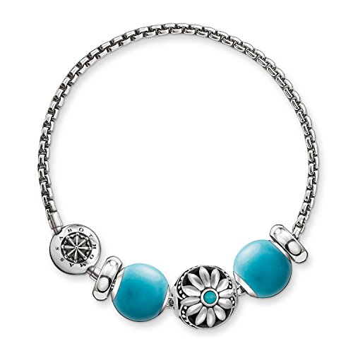 Preisvergleich Produktbild Thomas Sabo Damen-Schmuck-Sets Türkis SET0363-495-17-L19