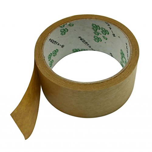 Ailisi Kraft Flat Back Paper Packaging Tape 1.8" X 650 Inches Pack of 2 Rolls