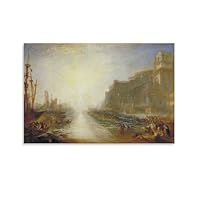 大運河、ヴェネチア【ジョゼフ・マロード・ウィリアム・ターナー】　名画 Amazon.co.jp: ジョゼフ・マロード・ウィリアム・ターナー 世界の名画