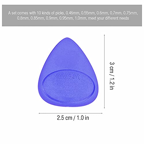 Médiator de guitare, matériau ABS professionnel portable pour guitare à prise confortable pour instrument de musique… - Les Beatles, Paul McCartney, John Lennon, RIngo Starr, George Harrison Médiator de guitare, matériau ABS professionnel portable pour guitare à prise confortable pour instrument de musique… – Image 3