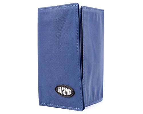 Big Skinny Men's Tri-Fold Slim Wallet, Holds Up to 25 Cards, Navy - Image 6
