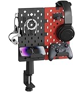 オフィス家具 PREDUCTS Gamepad Hanger & Mount for PS5 Amazon.com: PEGZONE Headphone and Controller Holder, Rotating