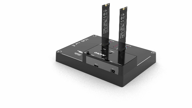 Amazon.com: MAIWO K3015P Portable Dual Bay M.2 NVME Docking