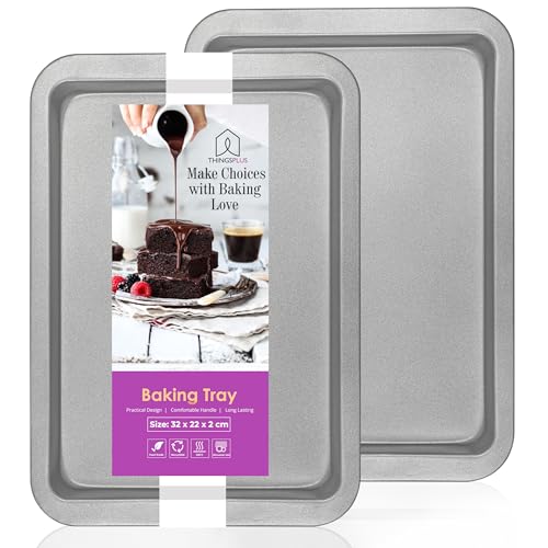 ThingsPlus Baking Tray Set, 32x22x2cm