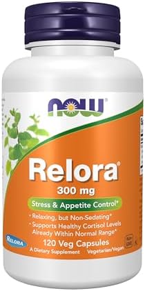 NOW Supplements, Relora 300 mg (a Blend of Plant Extracts from Ma...
