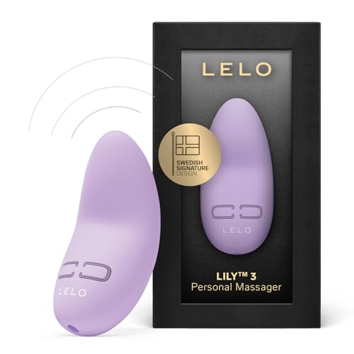 LELO LILY 3 Mini Vibromasseur pour Femme 10 Modes de Plaisir Calm Lavender